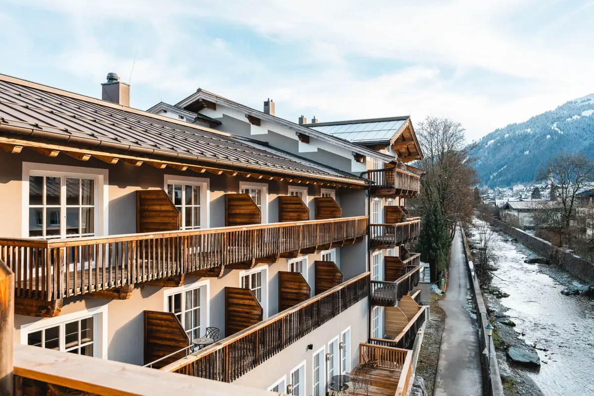 HENRI Hotel Kitzbühel aan de Kitzbüheler Ache - centrale ligging