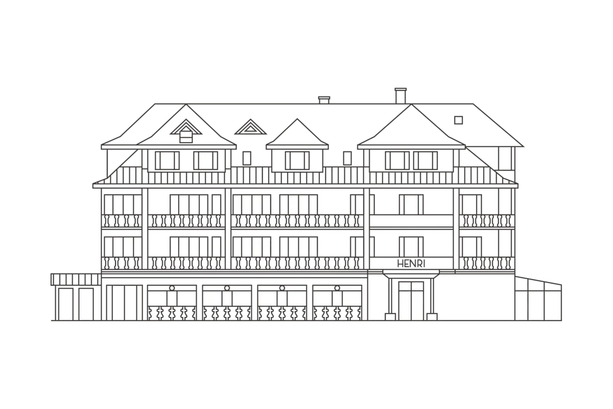 Tekening van de HENRI Garmisch-Partenkirchen